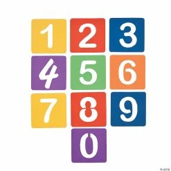 Discount ❤️ Sidewalk Chalk Number Stencils ⭐