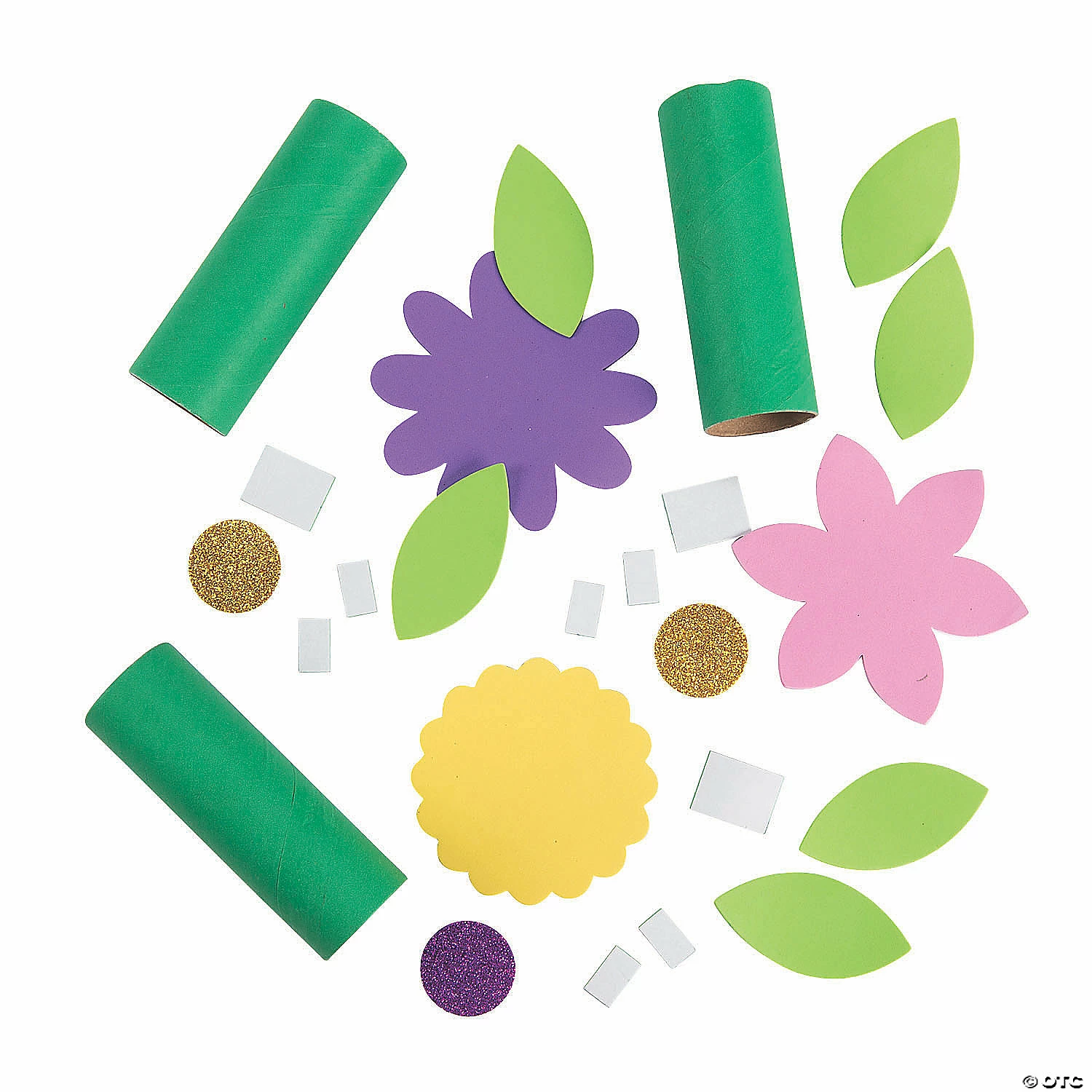 New π Spring Flower Craft Tube Craft Kit - Makes 12 π 4 New π Spring Flower Craft Tube Craft Kit - Makes 12 π - Image 2