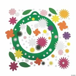 Spring Craft Shop -Spring Craft Shop spring flower wreath craft kit13823517 a01