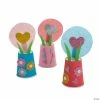 Best Pirce 🤩 Valentine Cupcake Flower Craft Kit - Makes 12 🎁 -Spring Craft Shop valentine cupcake flower craft kit makes 1213962632
